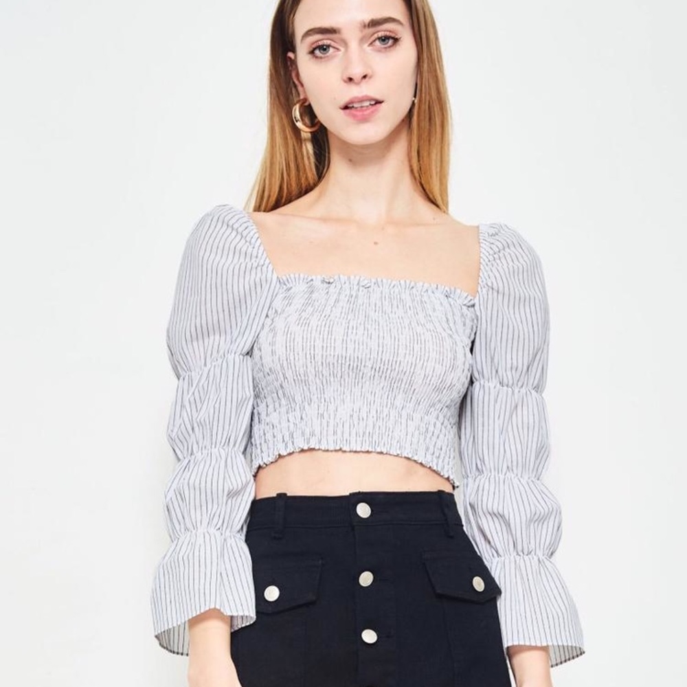 Etophe Studios Puff Sleeve Top